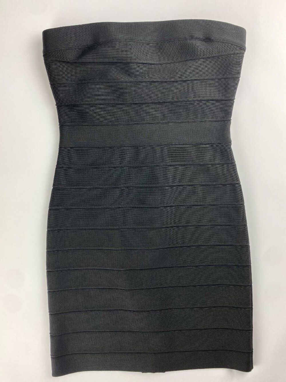Herve Leger Black Strapless Bodycon Dress | Detachable Straps | NWT - Picture 8 of 10